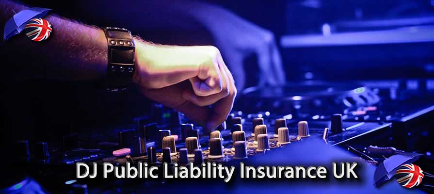 DJ Public Liability Insurance UK Image