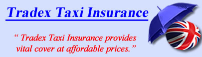Logo of Tradex taxi insurance UK, Tradex taxi insurance quotes, Tradex Taxi Cover UK