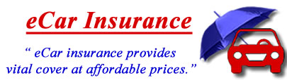 Image of eCar insurance logo, e Car insurance quotes, e Car comprehensive motor insurance