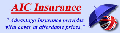 Logo of Advantage insurance UK, AIC insurance quotes, Advantage insurance Products
