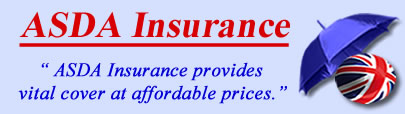 Logo of ASDA insurance UK, ASDA insurance quotes, ASDA insurance Products