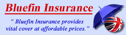 Logo of Bluefin insurance UK, Bluefin insurance quotes, Bluefin insurance Products