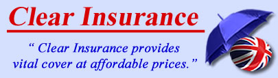 Logo of Clear insurance UK, Clear insurance quotes, Clear insurance Products