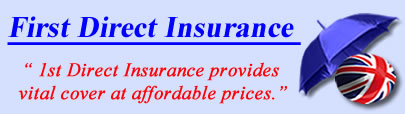 Logo of First Direct insurance UK, First Direct insurance quotes, First Direct insurance Products