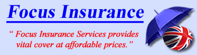 Logo of Focus insurance UK, Focus insurance quotes, Focus insurance Products