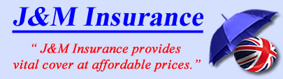 Logo of J&M insurance UK, J&M insurance quotes, J&M insurance Products