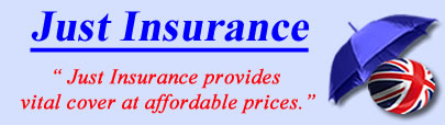Logo of Just insurance UK, Just insurance quotes, Just insurance Products