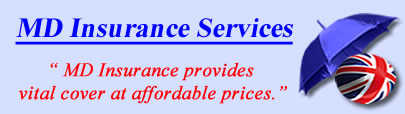 Logo of MD insurance UK, MD insurance quotes, MD insurance Products