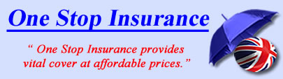 Logo of 1 Stop Insurance UK, One Stop Insurance quotes, One Stop Insurance Products