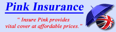 Logo of insure Pink UK, Pink insurance quotes, Pink insurance Products