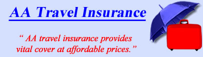 Logo of AA travel insurance UK, AA holiday insurance quotes, AA Travel Cover UK