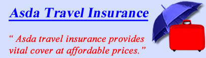 Logo of Asda travel insurance UK, Asda holiday insurance quotes, Asda Travel Cover UK