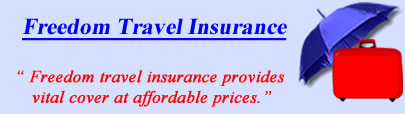 Logo of Freedom travel insurance UK, Freedom holiday insurance quotes, Freedom Travel Cover UK