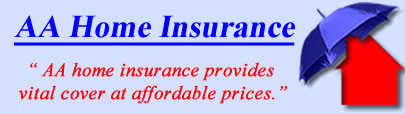 Logo of AA Home Insurance, AA UK Logo, AA Contents and House Insurance Logo
