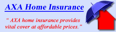 Logo of AXA Home Insurance, AXA UK Logo, AXA Buildings and House Insurance Logo