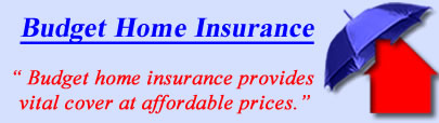 Logo of Budget Home Insurance, Budget UK Logo, Budget Buildings and House Insurance Logo